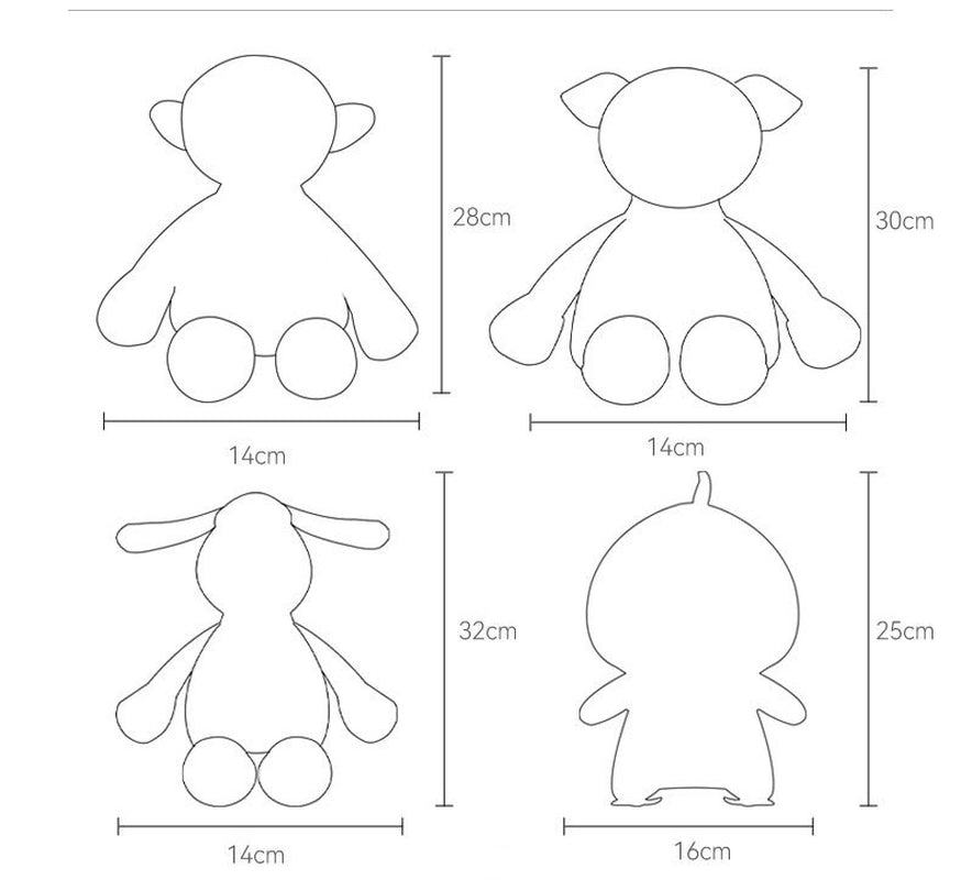 Splicing Plush Small and Medium-Sized Dog Training Molar Toys