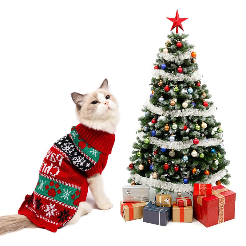 Warm Dog Clothes for Small Dog Coats Jacket Winter Clothes for Dogs Cats Clothing Chihuahua Cartoon Pet Sweater Costume Apparels